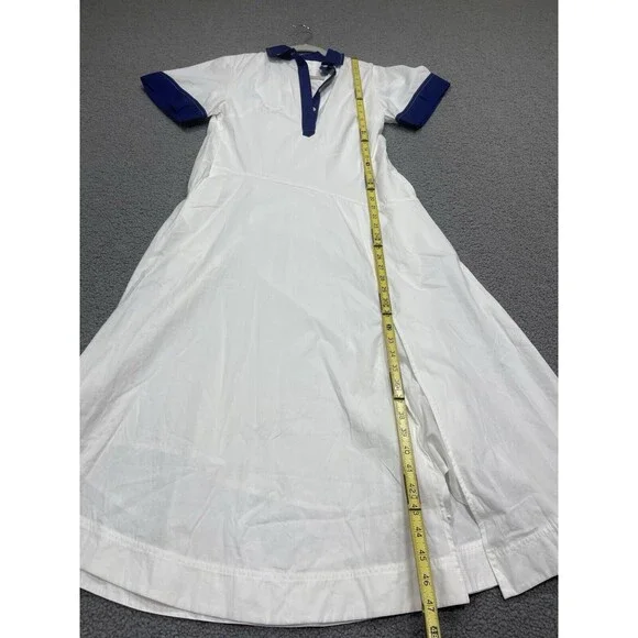 Anthropologie Maeve Shirt Dress Midi Cotton Oversize Comfort Preppy Boho XXS NWT - Picture 4 of 13